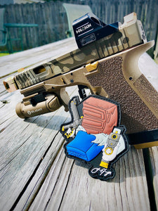 Guns and Chocolate PVC Patch