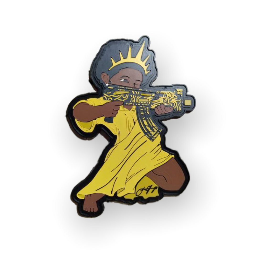 Lady Liberty PVC Patch