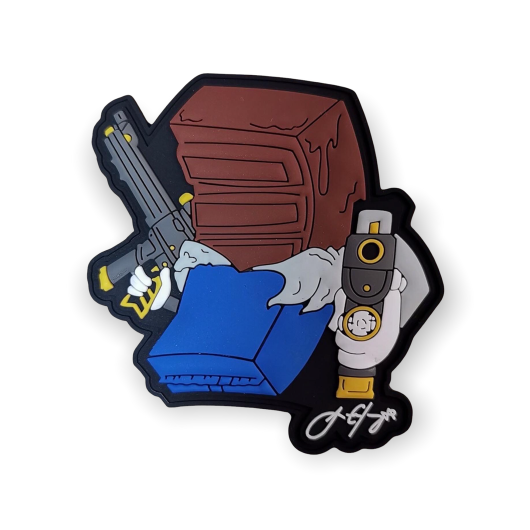 Guns and Chocolate PVC Patch